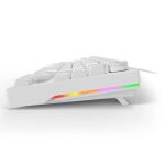 Sharkoon SGK25 Tastatur Haus USB QWERTZ Deutsch Weiß