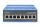 Digitus 8 Port Fast Ethernet Netzwerk Switch, Industrial, Unmanaged, 1 RJ45 Uplink