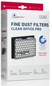 Clean Office Pro Feinstaubfilter Auslassfilter 2 Stück(e)