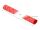 DELOCK Schrumpfschlauch X-Muster rutschfest 1 m x 20 mm rot