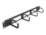 DeLOCK 19″ Kabelmanagement Rangierpanel mit 3...