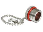 DELOCK HF Kappe für N-Stecker mit Kette