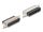DeLOCK D-Sub 15 Pin Stecker zu RJ45 Buchse Montagesatz weiß