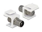 DELOCK Keystone F Buchse -> IEC Stecker