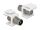 DELOCK Keystone F Buchse -> IEC Stecker