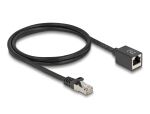 DELOCK Netzwerk Verlängerungsk.S/FTP RJ45 Stecker zu RJ45 1m