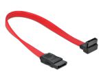 DELOCK SATA-Kabel SATA -> SATA up St/St 0.22m rot