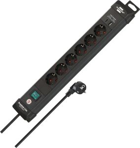 Brennenstuhl Premium Line 6fach schwarz *DE*