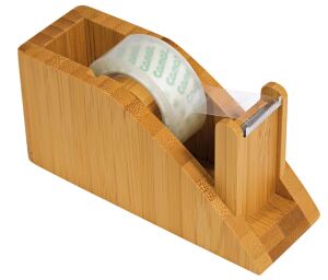 Wedo 61 907 Klebefilm-Abroller Bambus Holz