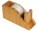 Wedo 61 907 Klebefilm-Abroller Bambus Holz
