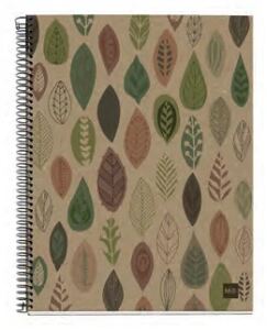 Miquelrius ECO Design Notizbuch A4 120 Blätter Mehrfarbig