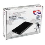 LC-Power LC-25BU3 Speicherlaufwerksgehäuse Schwarz 2.5"