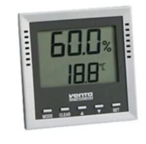 Venta 6011000 Hygrometer/Psychrometer Drinnen Elektronisches Hygrometer Silber