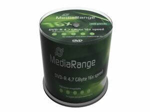 MediaRange MR442 DVD-Rohling 4,7 GB DVD-R 100 Stück(e)