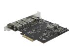 DeLOCK PCI Express x4 Karte zu 2 x USB Type-C + 3 x USB Typ-A - SuperSpeed USB 10 Gbps