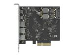 DeLOCK PCI Express x4 Karte zu 2 x USB Type-C + 3 x USB Typ-A - SuperSpeed USB 10 Gbps