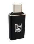 LC-Power LC-ADA-U31C Kabeladapter USB C USB A Schwarz
