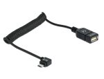 DELOCK USB Kabel A -> micro B Bu/St 0.50m 90°gew....