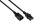 Alcasa P1450-S050 Stromkabel Schwarz 5 m C14-Koppler C15-Koppler