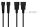 Alcasa P1450-S050 Stromkabel Schwarz 5 m C14-Koppler C15-Koppler