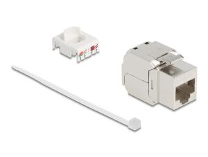 Delock Keystonemodul RJ45 Buchse zu LSA Cat.8.1 STP Werkzfr.