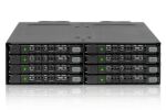 Icy Dock MB998SP-B Disk-Array 0 TB Schwarz