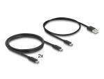 DELOCK USB-C KVM Switch zu HDMI 8K 60 Hz mit USB 2.0