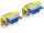 DeLOCK 65008 Kabeladapter Sub-D9 Blau, Silber