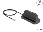 DELOCK WiFi 7 Antenne RP-SMA Stecker 2,5 - 3,6 dBi omnidirek