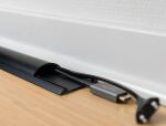 DELOCK Kabelkanal selbstklebend 89 x 21 mm Länge 1 m schwarz