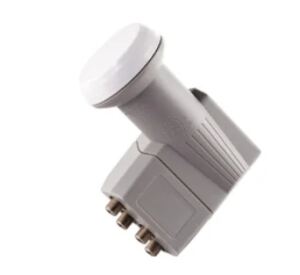 Schwaiger LNB4 Rauscharmer Signalumsetzer 10,70 - 12,75 GHz Grau