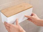 TESA BABOO Beige, Weiß Kunststoff Badezimmer-Organizer
