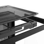 Antec C8 Curve Wood Full Tower Schwarz, Transparent, Holz