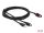 DeLOCK PoweredUSB Kabel Stecker 24 V zu USB Typ-A Stecker + Mini-DIN 3 Pin Stecker 3 m für POS Drucker und Terminals
