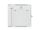 Lanberg WF02-6612-10S Rack 12U Wandmontiertes Regal Weiß