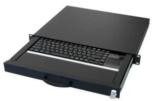 aixcase AIX-19K1UKUSTP-B Tastatur USB QWERTY US Englisch Schwarz