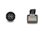 DELOCK M12 Kabel X-kodiert 8 Pin Bu zu RJ45 St 5 m schwarz