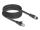 DELOCK M12 Kabel X-kodiert 8 Pin Bu zu RJ45 St 5 m schwarz