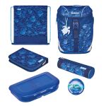 Herlitz SoftLight Plus GreenLine Deep Sea Schulranzen-Set...