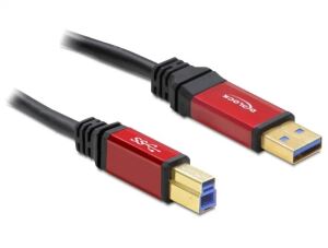 DeLOCK 5.0m USB 3.0 A-B USB Kabel USB 3.2 Gen 1 (3.1 Gen 1) 5 m USB A USB B 5 Gbit/s
