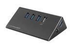 LC-Power LC-HUB-ALU-2B-4 Schnittstellen-Hub USB 3.2 Gen 1...