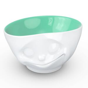 FIFTYEIGHT Schale 500ml - Glücklich innen Jade