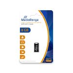 MediaRange MR920 USB-Stick 8 GB USB Typ-A 2.0 Schwarz