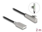 DELOCK USB 2.0 Kabel Typ-A St. zu USB Type-C St. 60 W 2 m