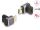 DeLOCK USB Adapter 40 Gbps USB Type-C™ PD 3.0 100 W Stecker zu Buchse gewinkelt 8K 60 Hz Metall kompakt