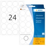 HERMA Vielzwecketiketten/Farbpunkte Ø 25 mm rund...
