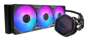 Cooler Master MasterLiquid Atmos II 360 Pixel LED Black Prozessor Flüssigkeitskühlung 12 cm Schwarz 1 Stück(e)