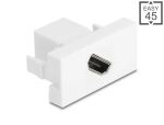 DELOCK Easy 45 Modul HDMI Buchse zu Buchse dia 8k 60Hz...
