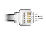 DELOCK Adapterkabel USB Typ-A zu seriell RS-232 RJ12 2m APC