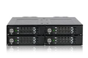 Icy Dock ToughArmor MB720M2K-B SSD-Gehäuse Schwarz M.2